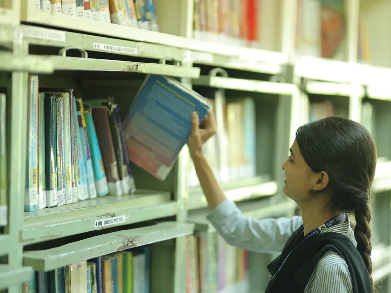 Student Browsing Books