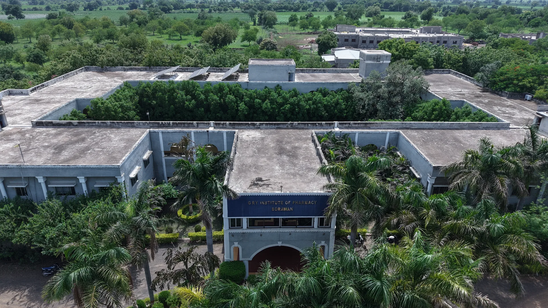 Drone View of Campus